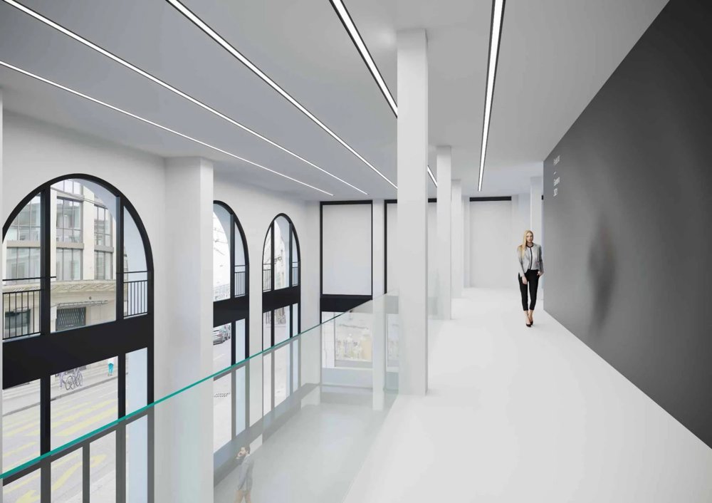 Très belle arcade de 815 m² à la Rue du Rhône sur 2 niveaux - View 3