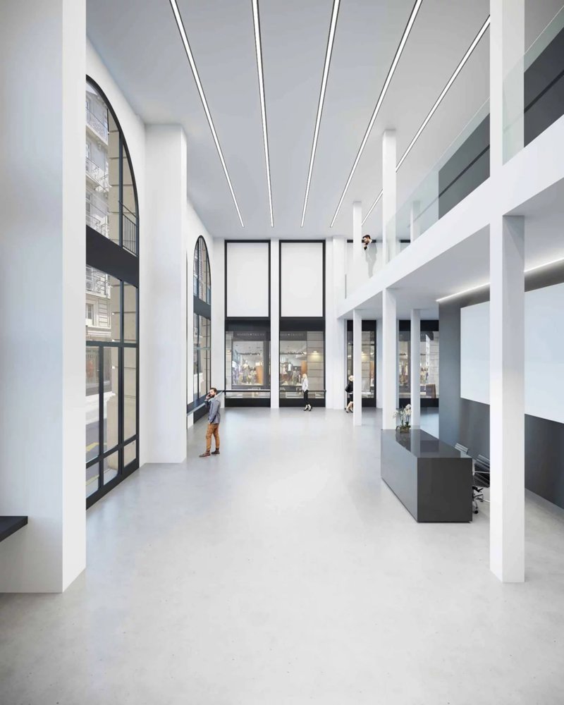 Très belle arcade de 815 m² à la Rue du Rhône sur 2 niveaux - View 4