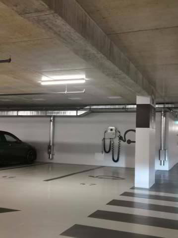 Places de parc souterraines face à la gare d'Aigle - Ansicht 5