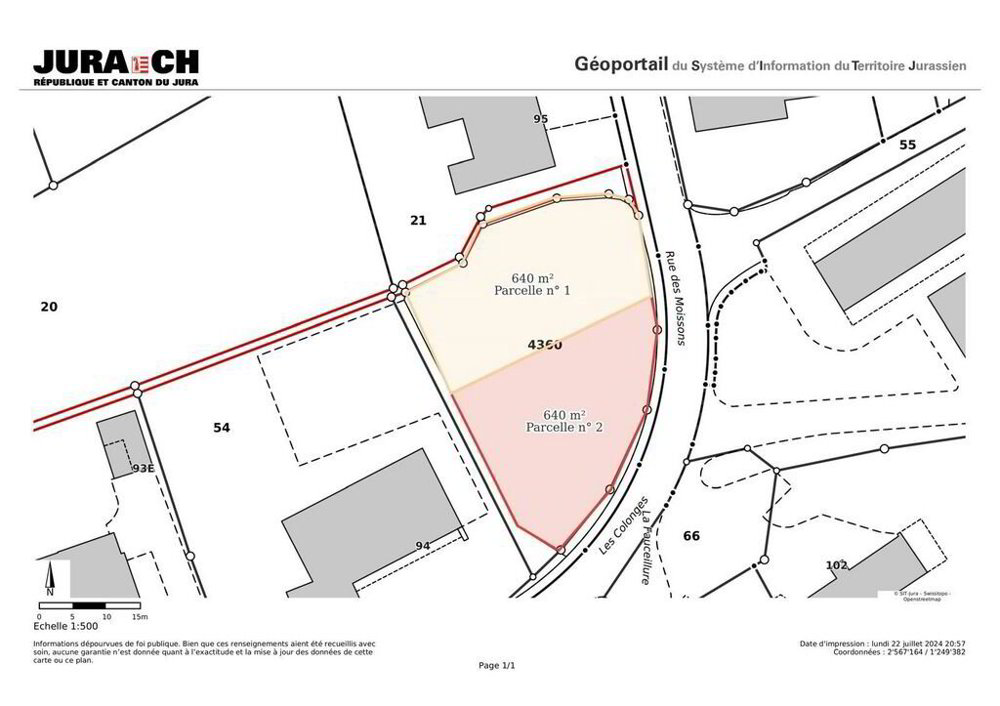Terreno di 1 locali in vendita a Chevenez - immagine 1/5