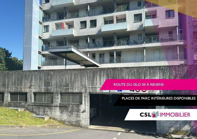 null rooms Car park, garage for rent in Renens VD - image 1/1