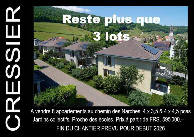 Wohnung – Cressier NE