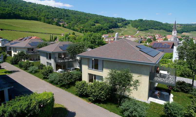 3.5 Zimmer Wohnung zum verkaufen in Cressier NE - Bild 1/3