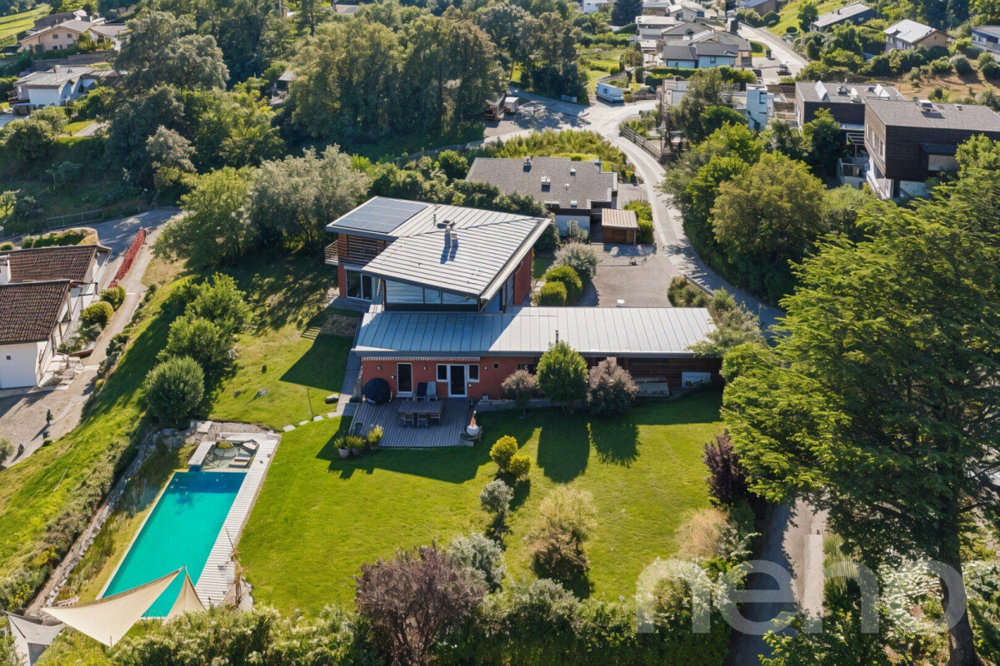 Villa d?exception avec vue panoramique à Savièse - View 2