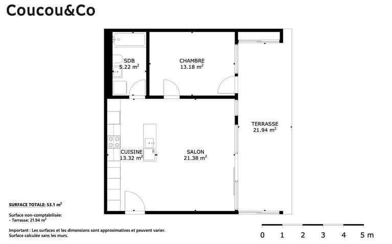 Appartamento di 2.5 locali in affitto a Sierre - immagine 1/12