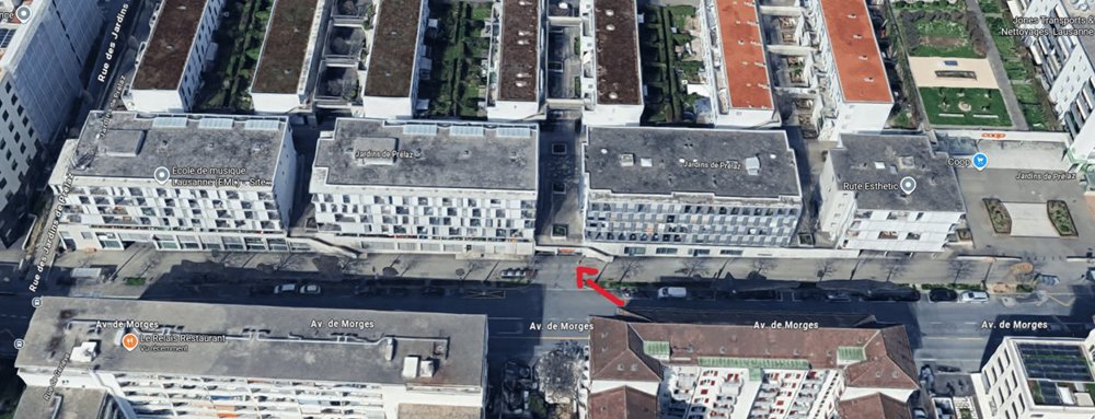 null rooms Car park, garage for rent in Lausanne - image 1/2