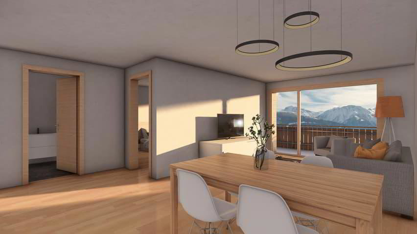 5.5 rooms Apartment to buy in Bellwald - image 1/7