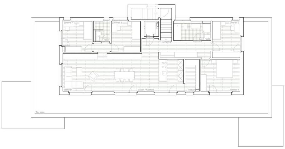 5.5 rooms Apartment for rent in Rarogne - image 1/6