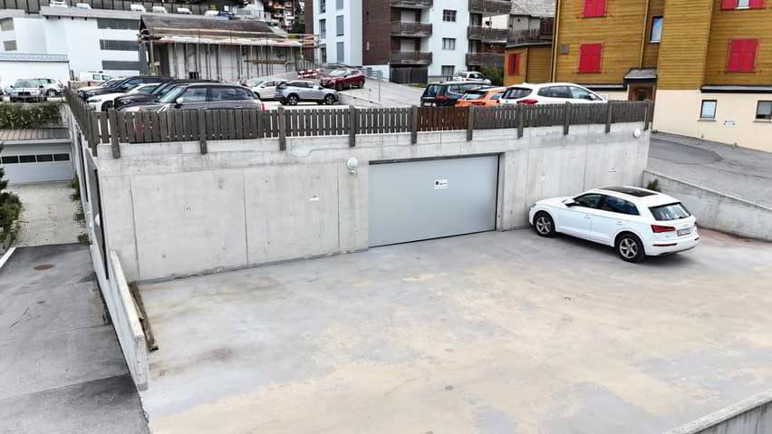 Premium-Parking im Dorfzentrum von Grächen - Ansicht 5