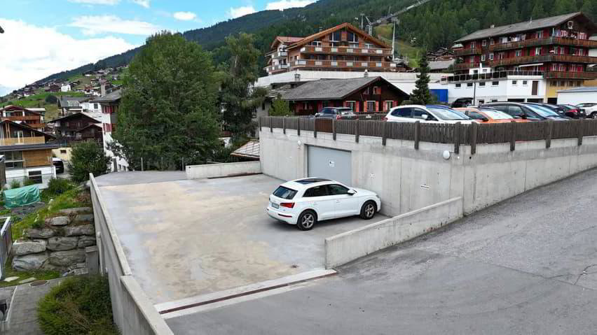 Premium-Parking im Dorfzentrum von Grächen - Mehr