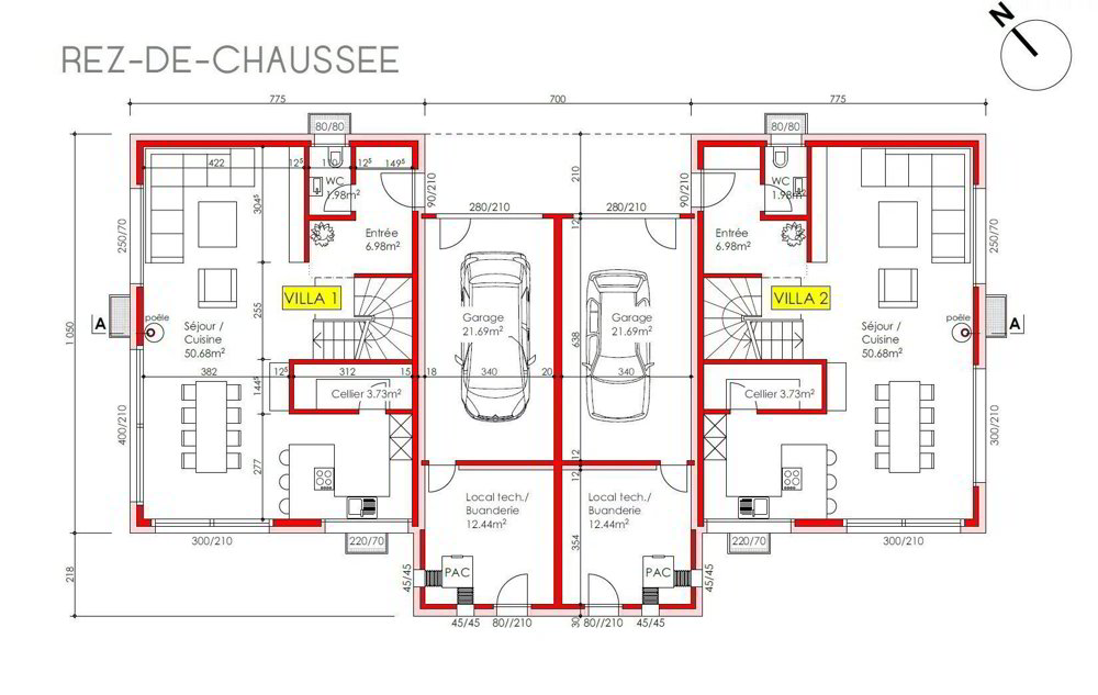 5.5 Zimmer Haus zum verkaufen in Autavaux - Bild 1/11