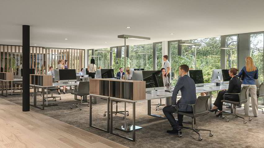 null Zimmer Büro zu vermieten in Chambésy - Bild 1/7