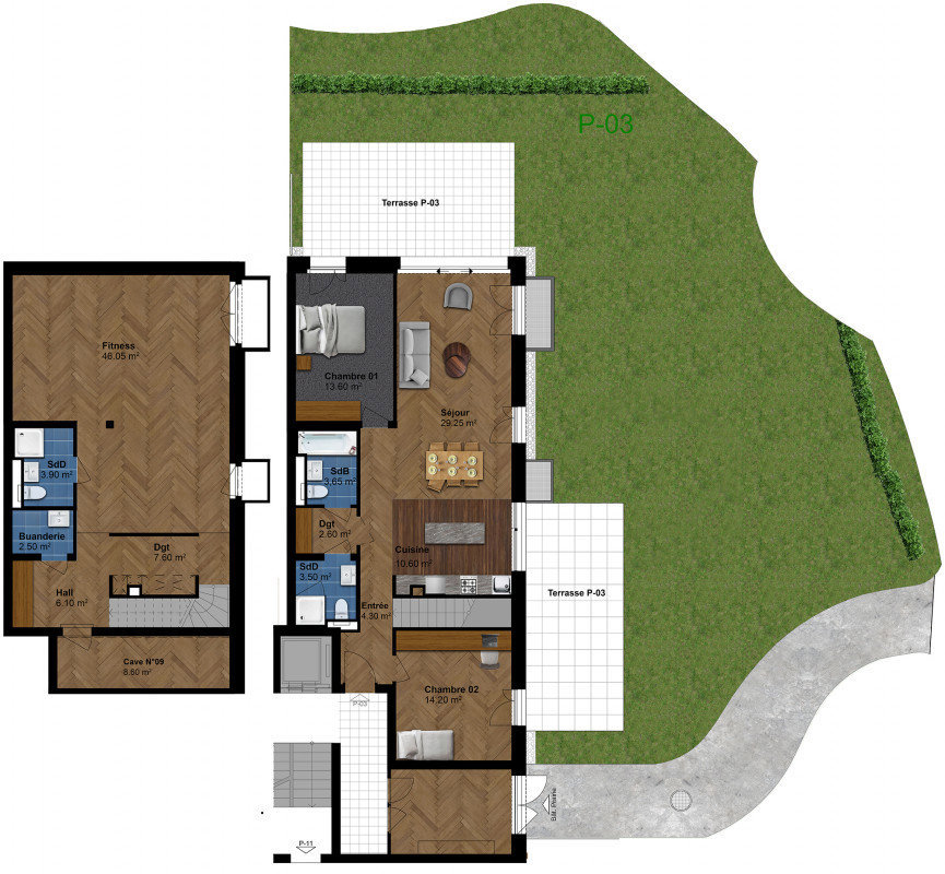 Appartamento di 4 locali in vendita a Satigny - immagine 1/8