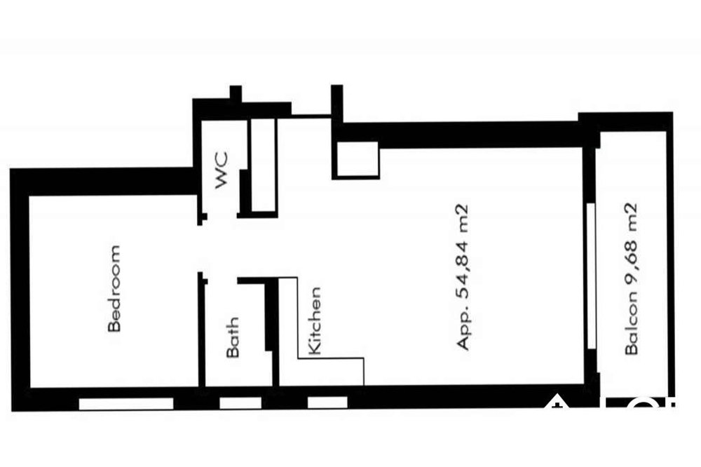 Appartamento di 2 locali in affitto a Clarens - immagine 1/9