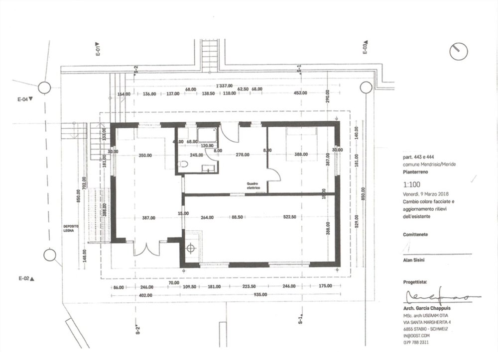 4 Zimmer Wohnung zum verkaufen in Meride - Bild 1/9