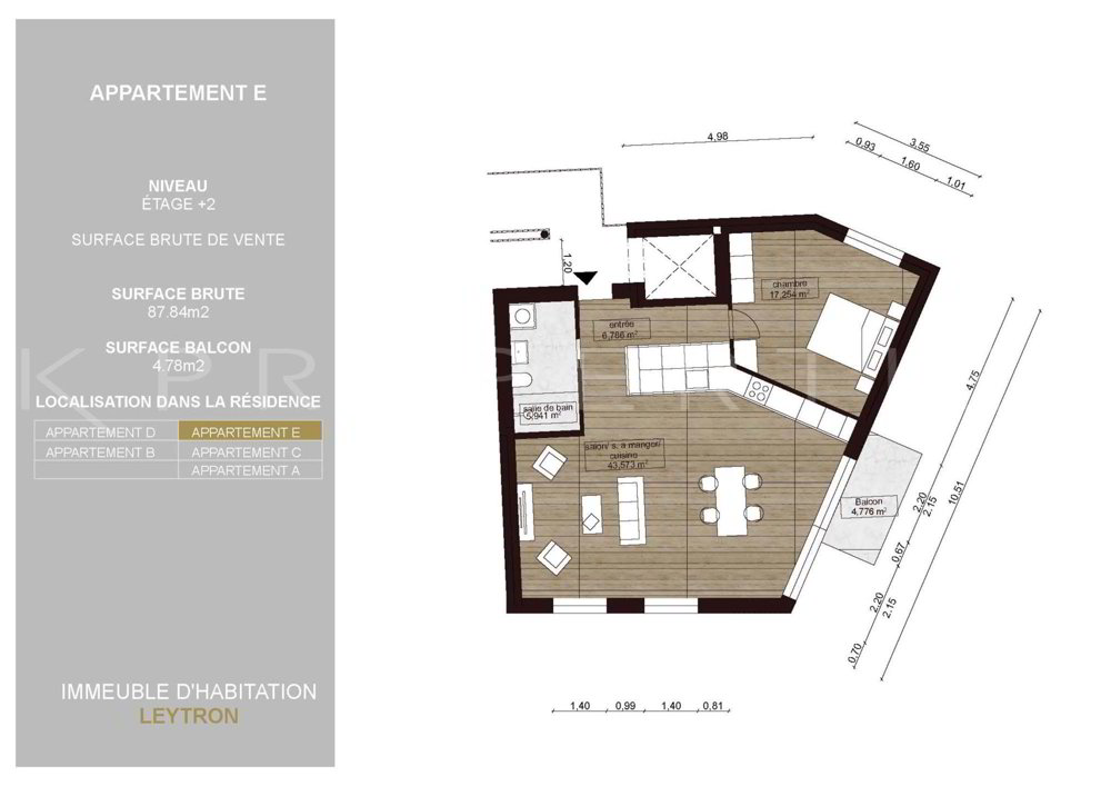 Wohnung – Leytron - Ansicht 4