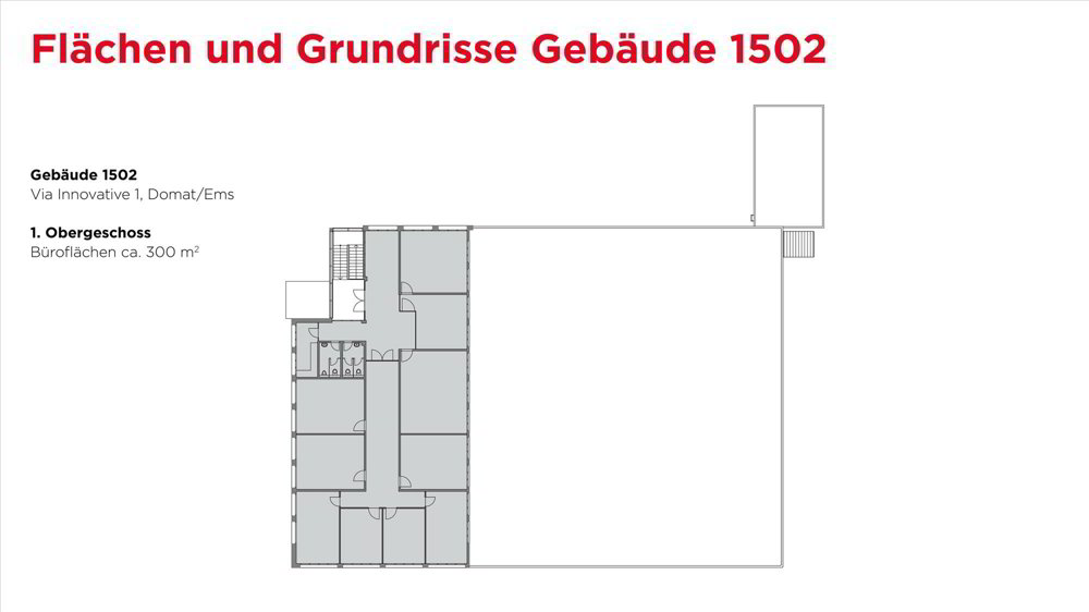 null Zimmer Büro zu vermieten in Domat/Ems - Bild 1/12
