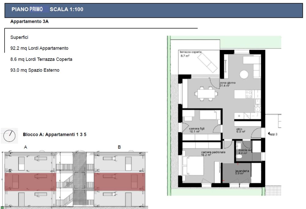 3.5 Zimmer Wohnung zum verkaufen in Piazzogna - Bild 1/13