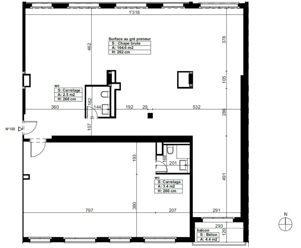 null rooms Office & Commercial for rent in Genève - image 1/10