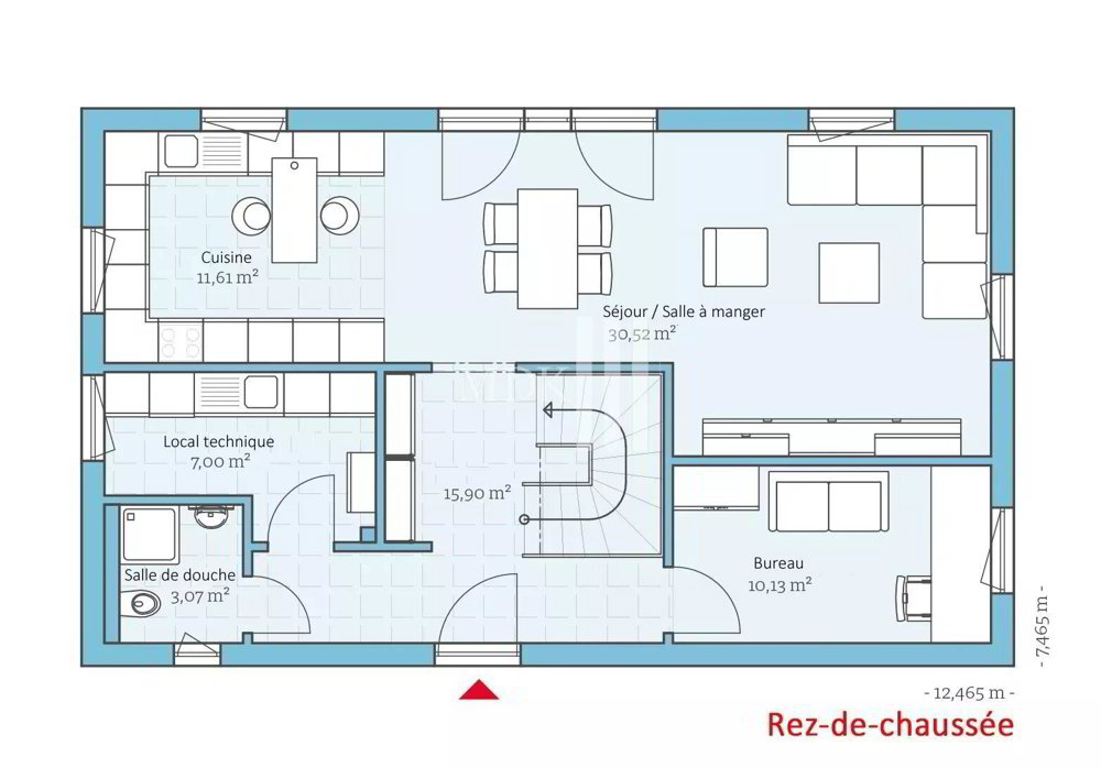 Haus – Monthey - Ansicht 4