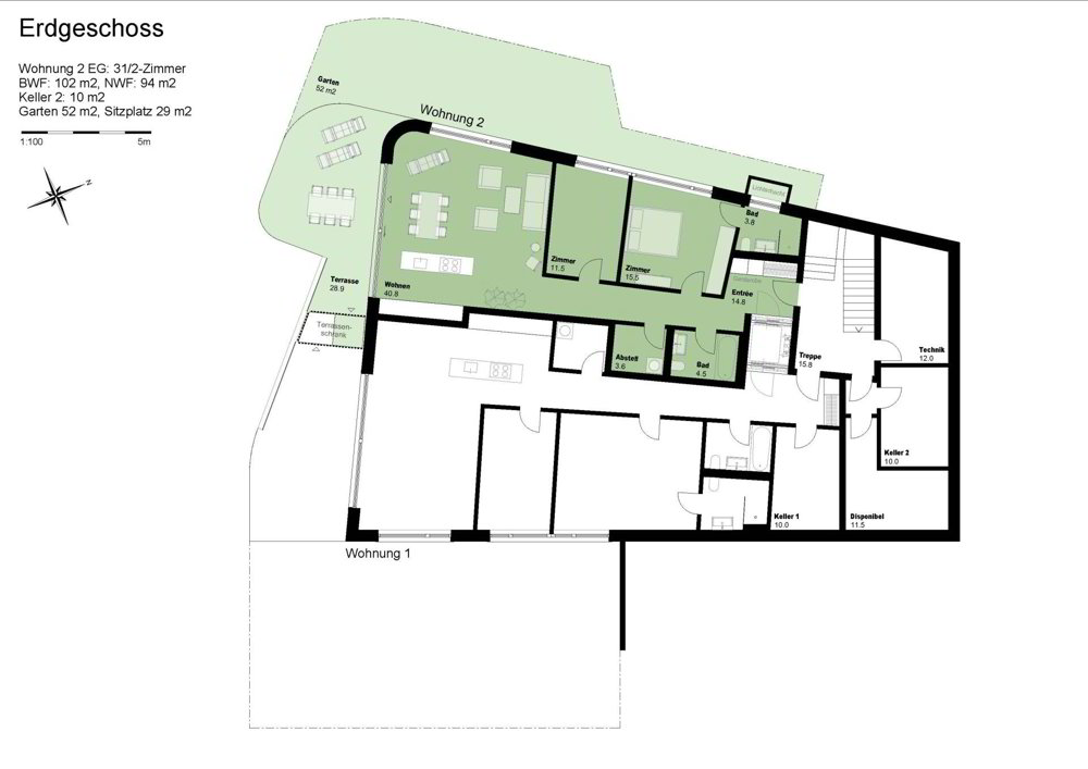 Appartement 3.5 pièces à acheter à Hinwil - image 1/6