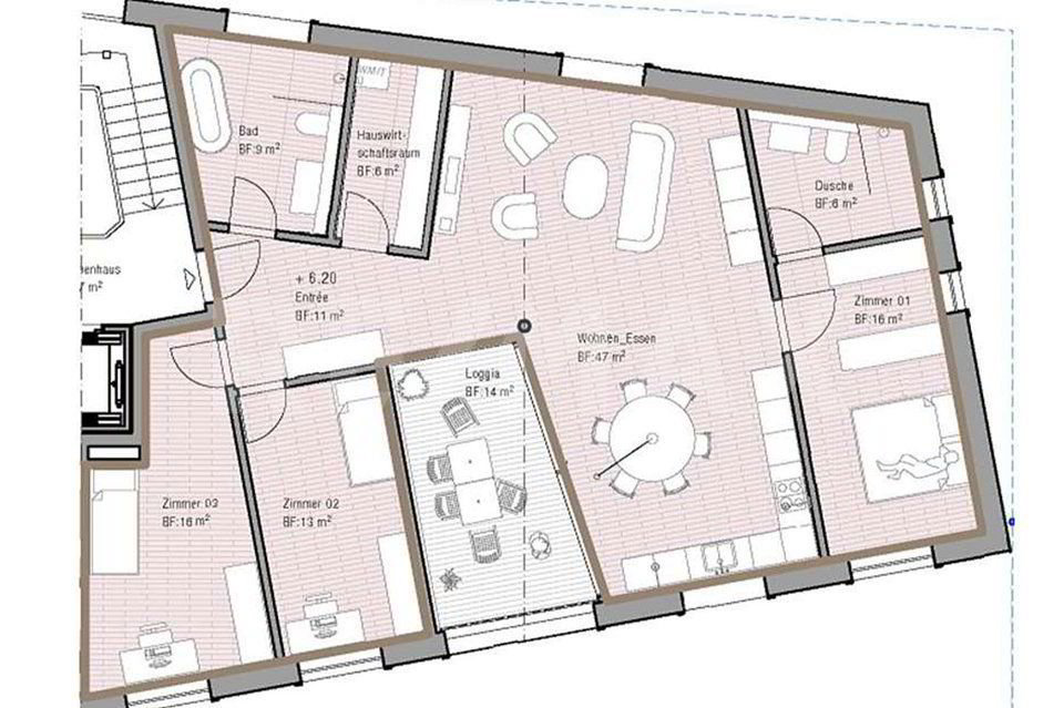 4.5 Zimmer Wohnung zum verkaufen in Thusis - Bild 1/5