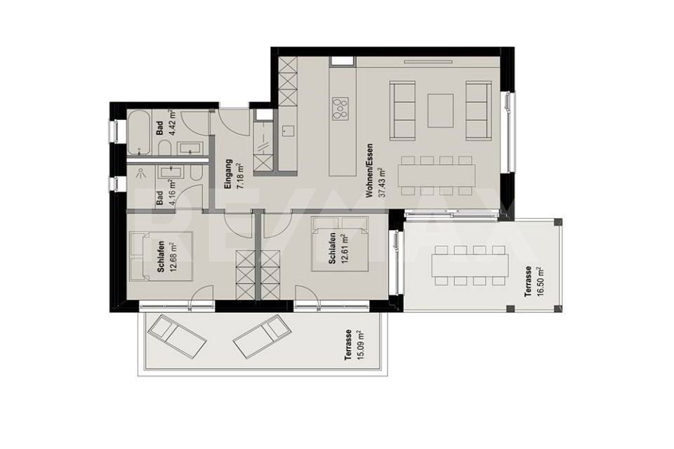 3.5 Zimmer Wohnung zum verkaufen in Klosters - Bild 1/7