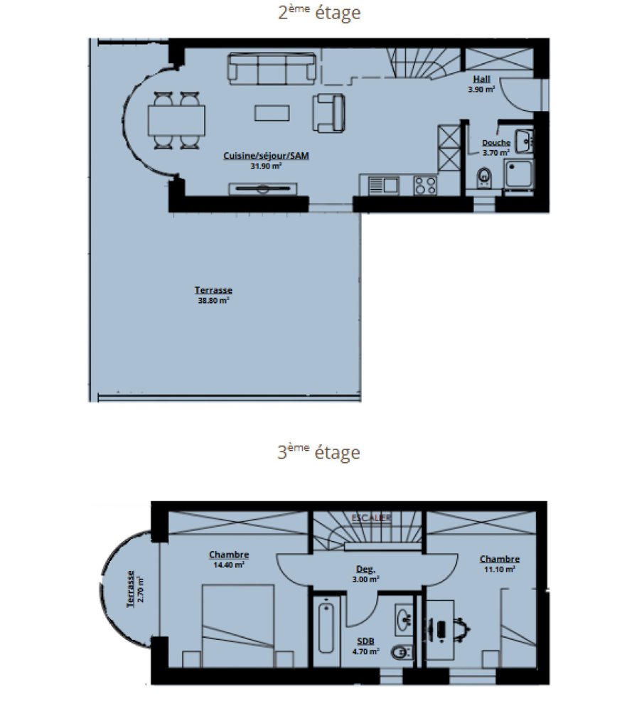 Appartement 3.5 pièces à acheter à Saxon - image 1/4