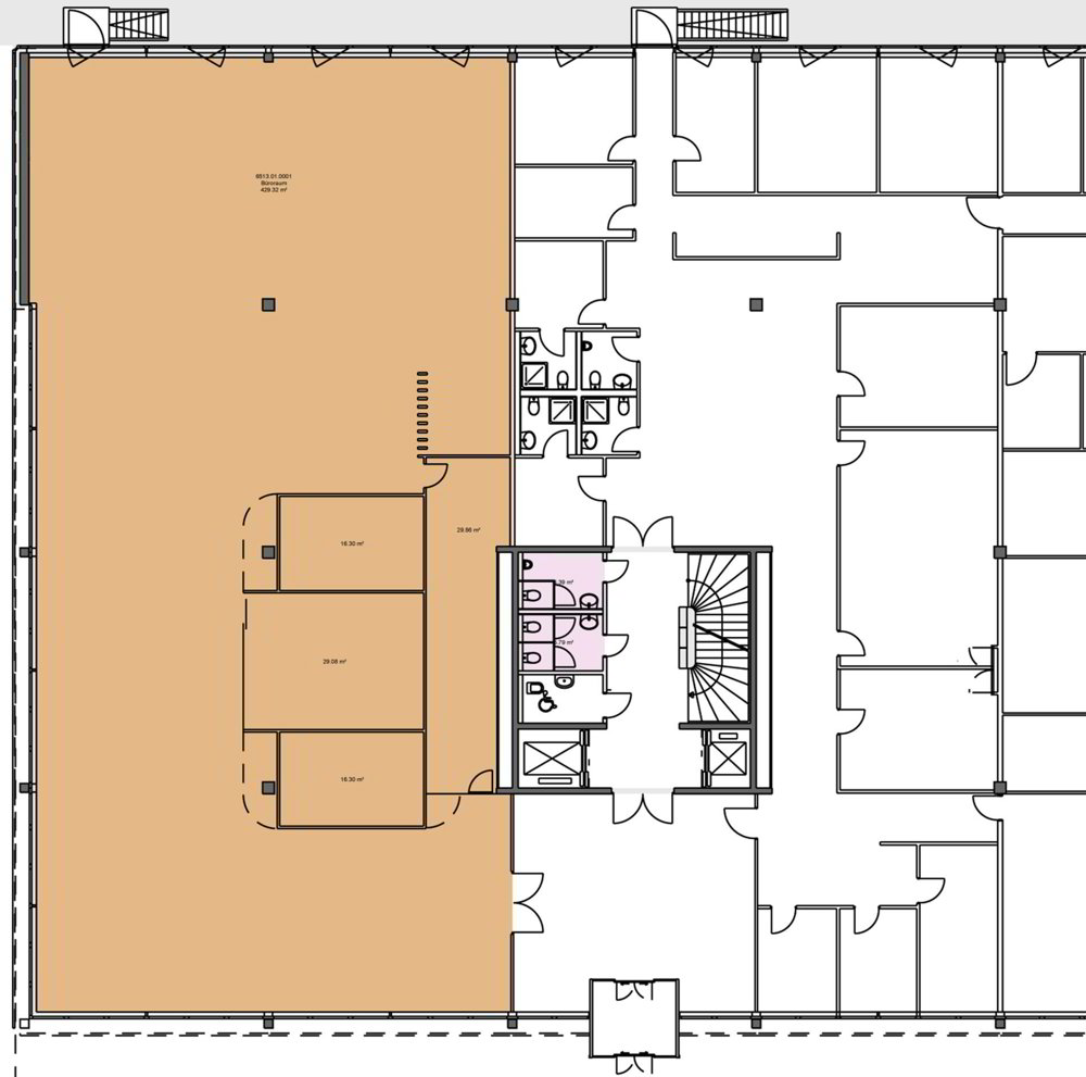 null rooms Office & Commercial for rent in Liebefeld - image 1/8
