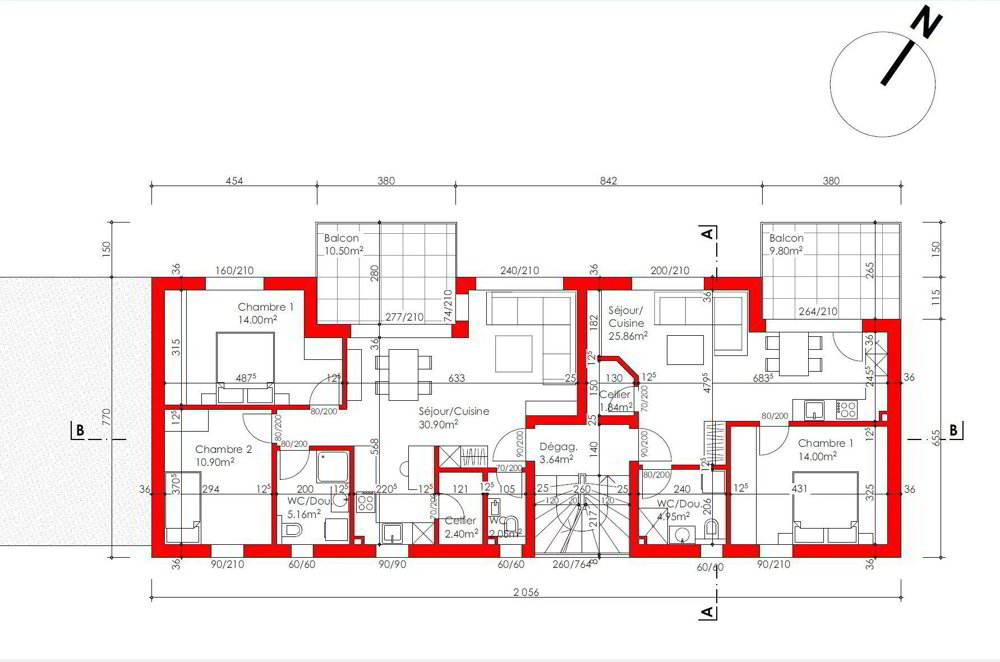2.5 Zimmer Wohnung zum verkaufen in Charrat - Bild 1/6