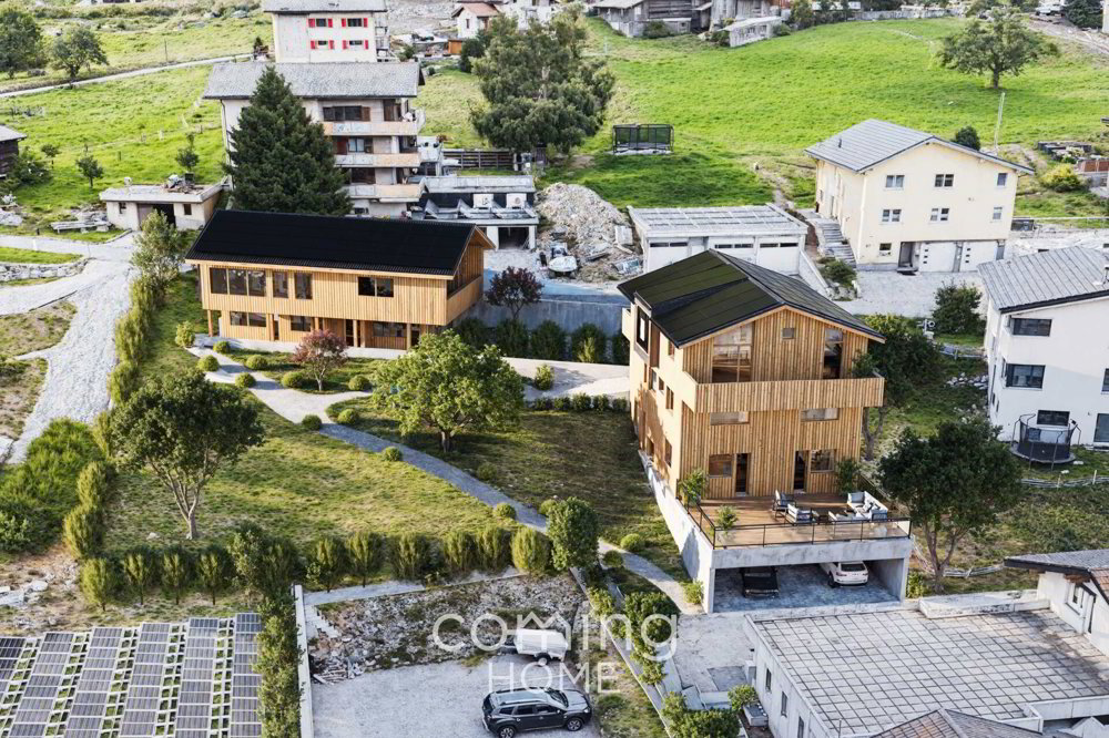 Charaktervolle Neubauten in Bürchen - Holzbauweise, Bergblick und PV-Anlage inklusive
