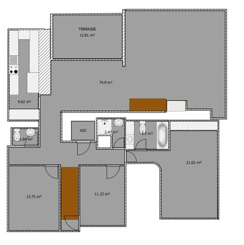 4.5 rooms Apartment to buy in St-Blaise - image 1/9