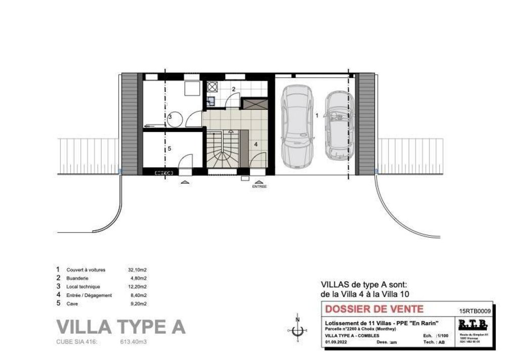 4.5 Zimmer Haus zum verkaufen in Choëx - Bild 1/18