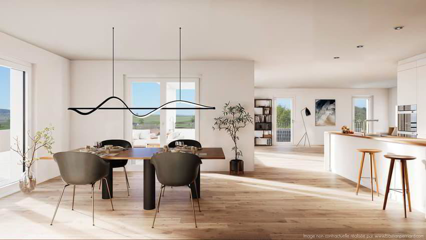 4.5 Zimmer Wohnung zum verkaufen in Cottens FR - Bild 1/4