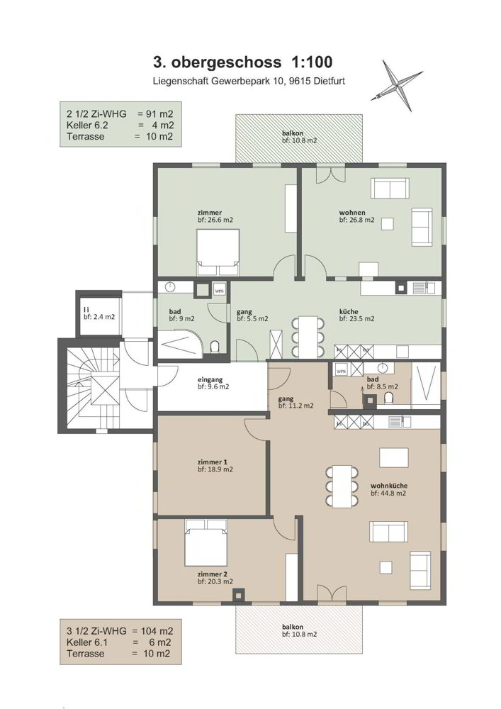 Appartement 7.5 pièces à acheter à Dietfurt - image 1/23