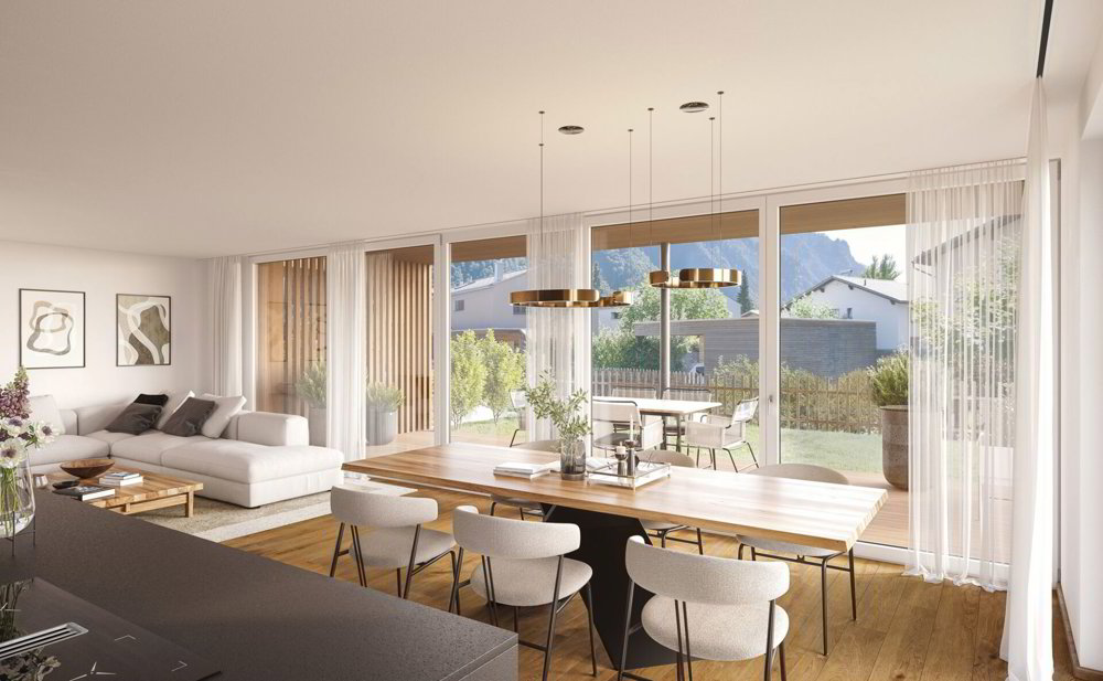 4.5 Zimmer Wohnung zum verkaufen in Rhäzüns - Bild 1/2
