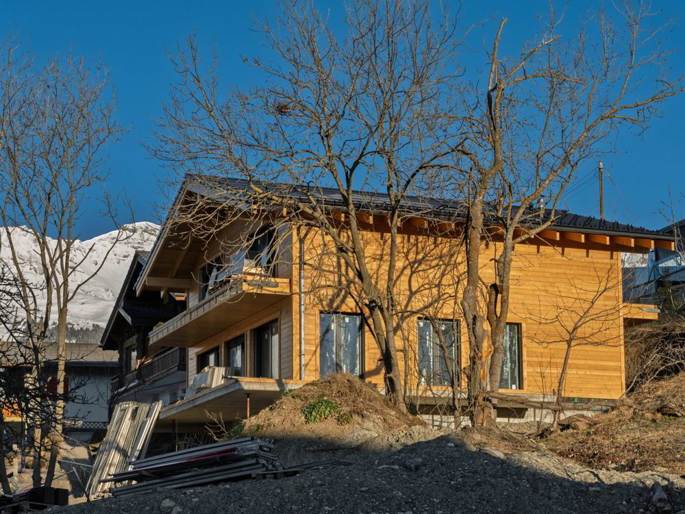Chalet neuf à Lens - 4 chambres, vue montagne et fitness - Όψη 2