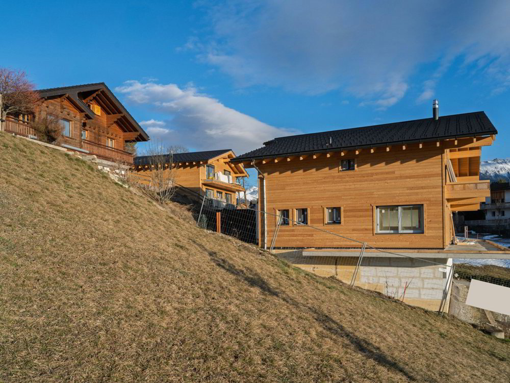 Chalet neuf à Lens - 4 chambres, vue montagne et fitness - Περισσότερα
