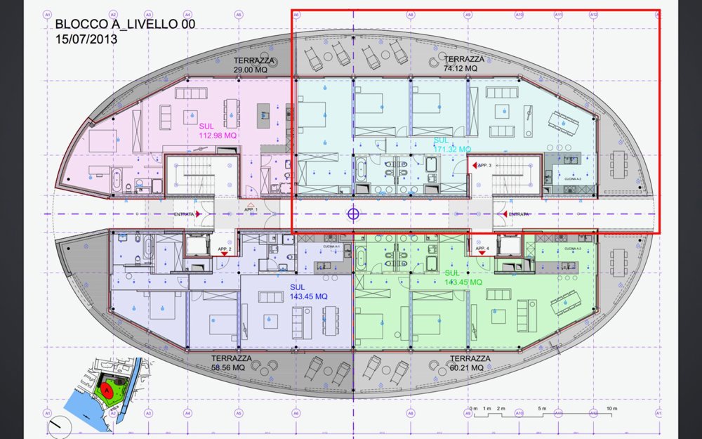 4.5 Zimmer Wohnung zum verkaufen in Maroggia - Bild 1/12