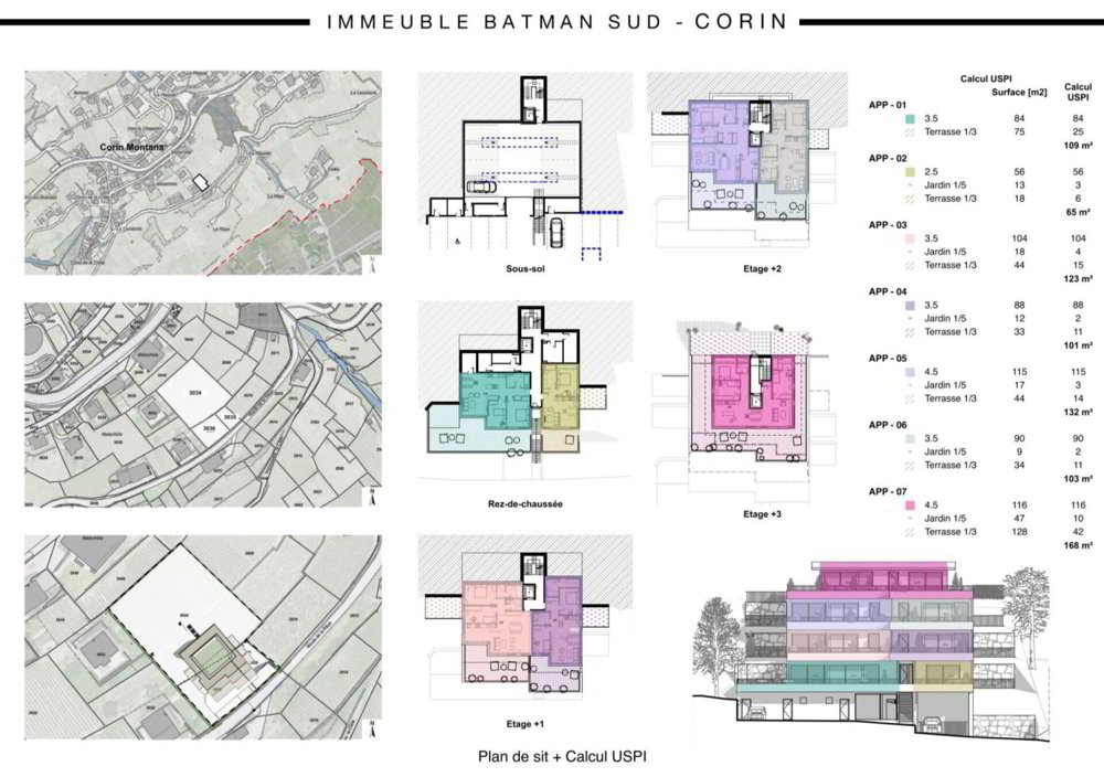 Appartamento di 4.5 locali in vendita a Corin-de-la-Crête - immagine 1/11