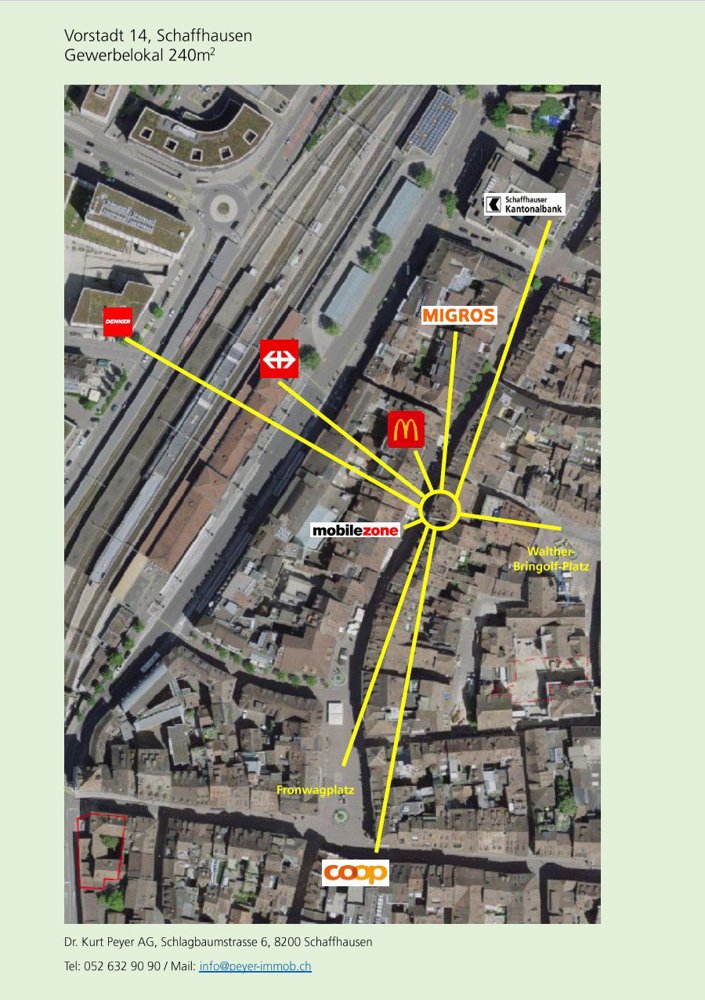 Ufficio & Commercio di null locali in affitto a Schaffhouse - immagine 1/4