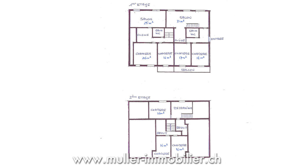 11 Zimmer Haus zum verkaufen in Les Mosses - Bild 1/13