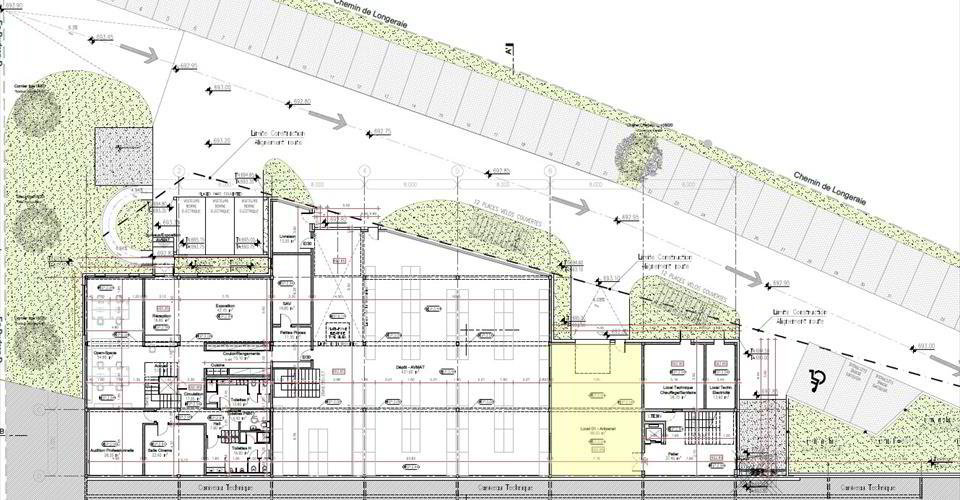 Surfaces mixtes à louer dans un ensemble immobilier neuf - Ansicht 2