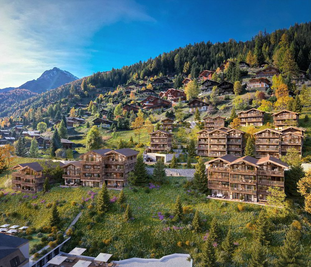 2 Zimmer Wohnung zum verkaufen in Grimentz - Bild 1/9