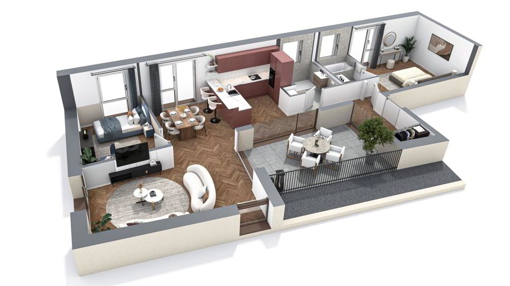 Appartamento di 3 locali in vendita a Sion - immagine 1/6