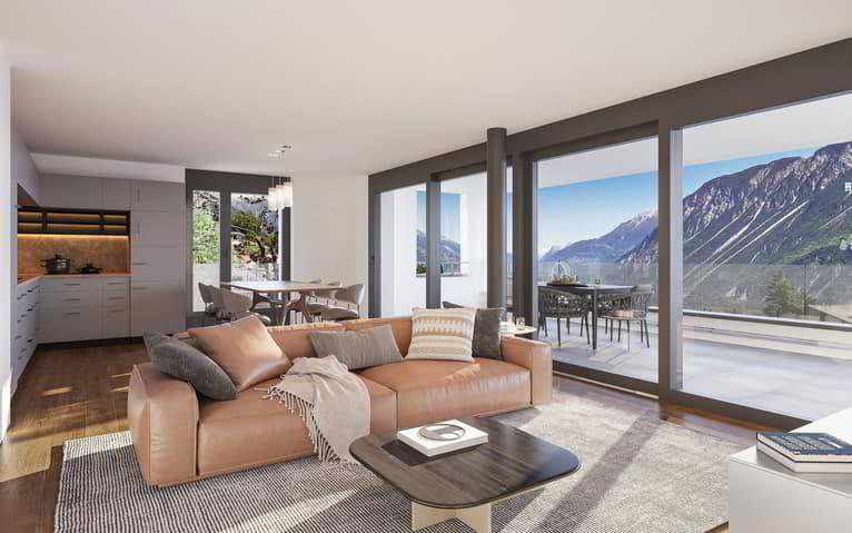 4.5 Zimmer Wohnung zum verkaufen in Venthône - Bild 1/8