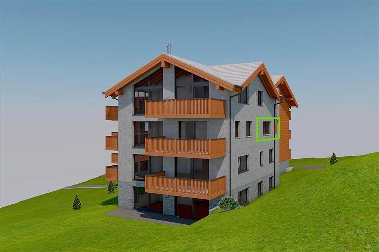 1 Zimmer Wohnung zum verkaufen in Grächen - Bild 1/1