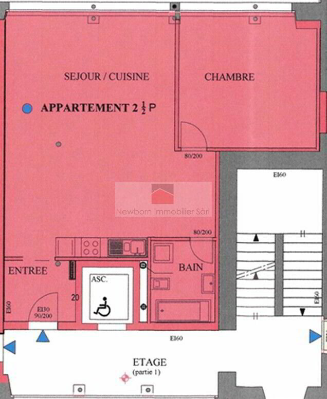 2.5 Zimmer Wohnung zum verkaufen in Vallorbe - Bild 1/6