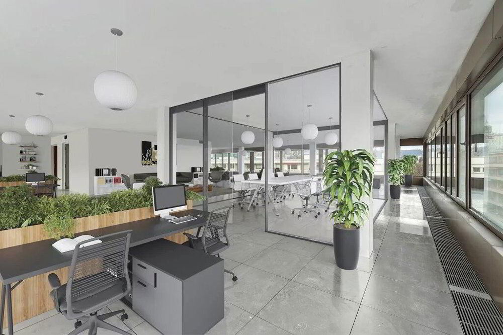 Bureau en location à Les Acacias - 123 m² - Mehr