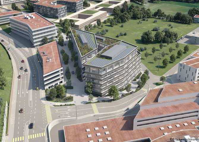 null rooms Office & Commercial for rent in Epalinges - image 1/4